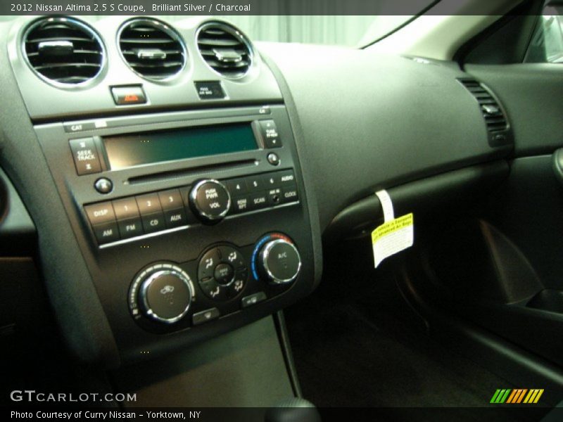Brilliant Silver / Charcoal 2012 Nissan Altima 2.5 S Coupe