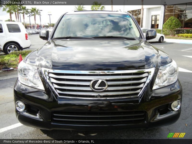 Black Onyx / Cashmere 2009 Lexus LX 570