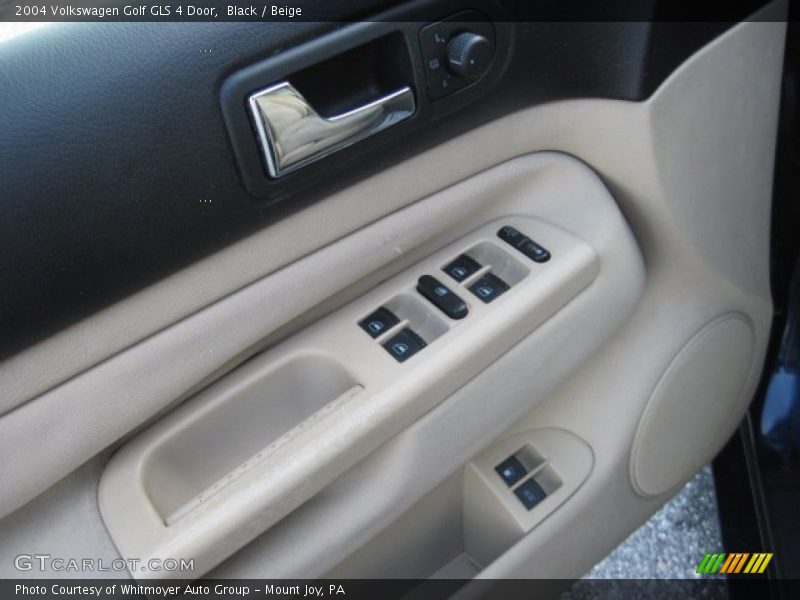 Black / Beige 2004 Volkswagen Golf GLS 4 Door
