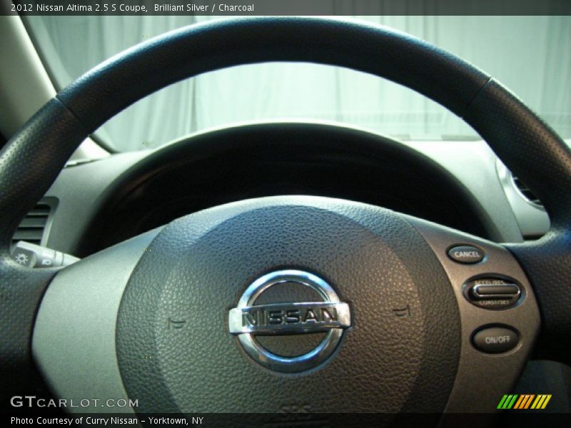 Brilliant Silver / Charcoal 2012 Nissan Altima 2.5 S Coupe