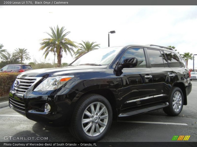 Black Onyx / Cashmere 2009 Lexus LX 570