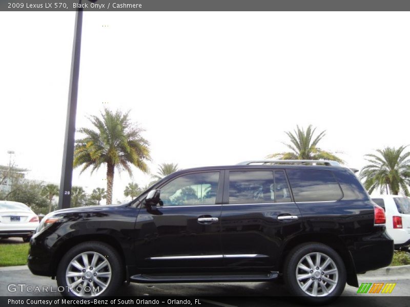 Black Onyx / Cashmere 2009 Lexus LX 570