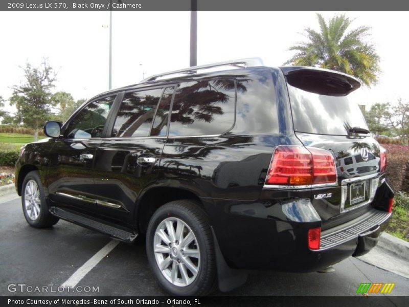 Black Onyx / Cashmere 2009 Lexus LX 570