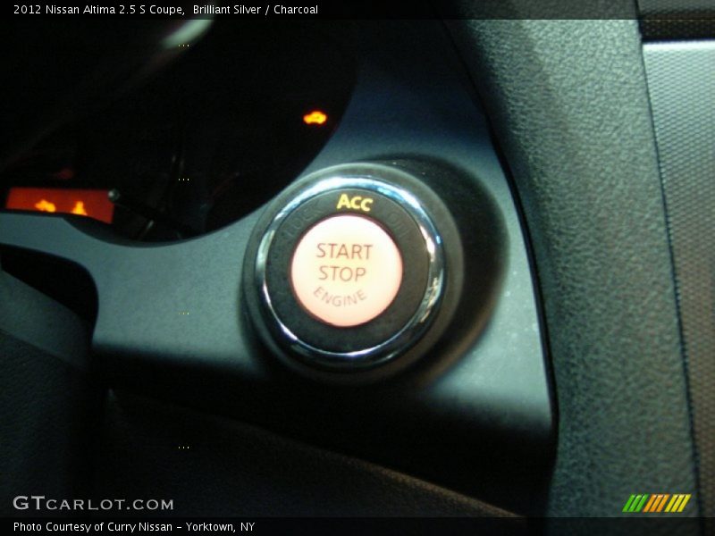 Brilliant Silver / Charcoal 2012 Nissan Altima 2.5 S Coupe