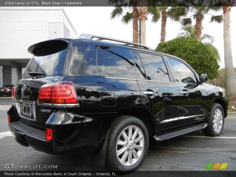 Black Onyx / Cashmere 2009 Lexus LX 570