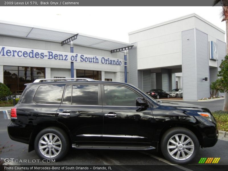 Black Onyx / Cashmere 2009 Lexus LX 570