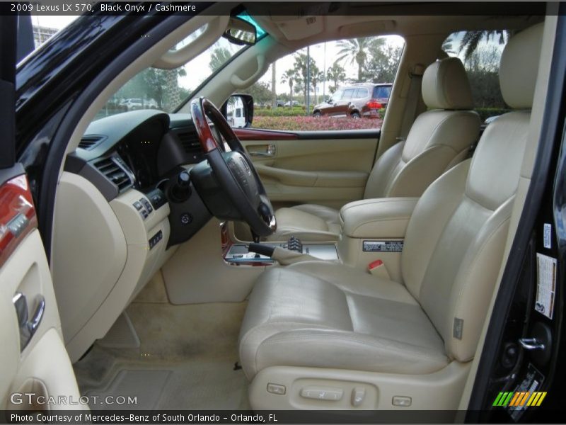 Black Onyx / Cashmere 2009 Lexus LX 570