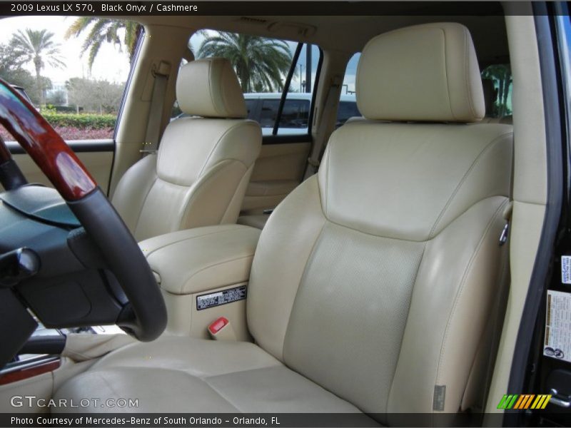 Black Onyx / Cashmere 2009 Lexus LX 570