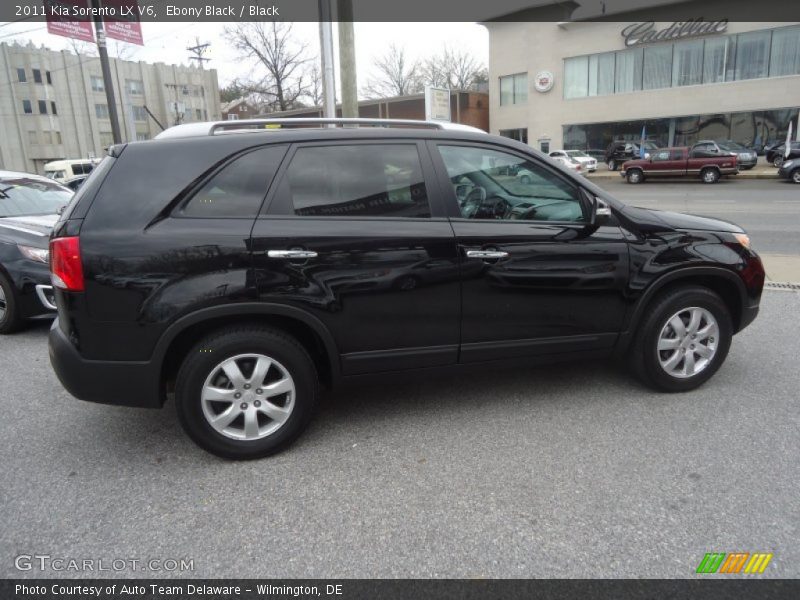Ebony Black / Black 2011 Kia Sorento LX V6