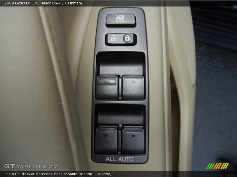 Black Onyx / Cashmere 2009 Lexus LX 570