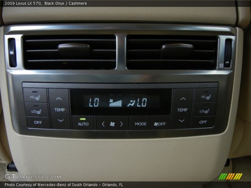 Black Onyx / Cashmere 2009 Lexus LX 570