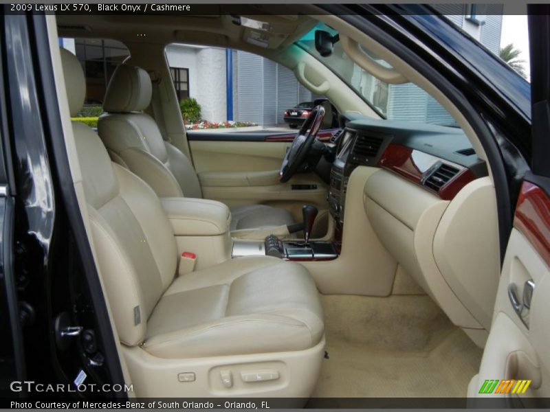 Black Onyx / Cashmere 2009 Lexus LX 570