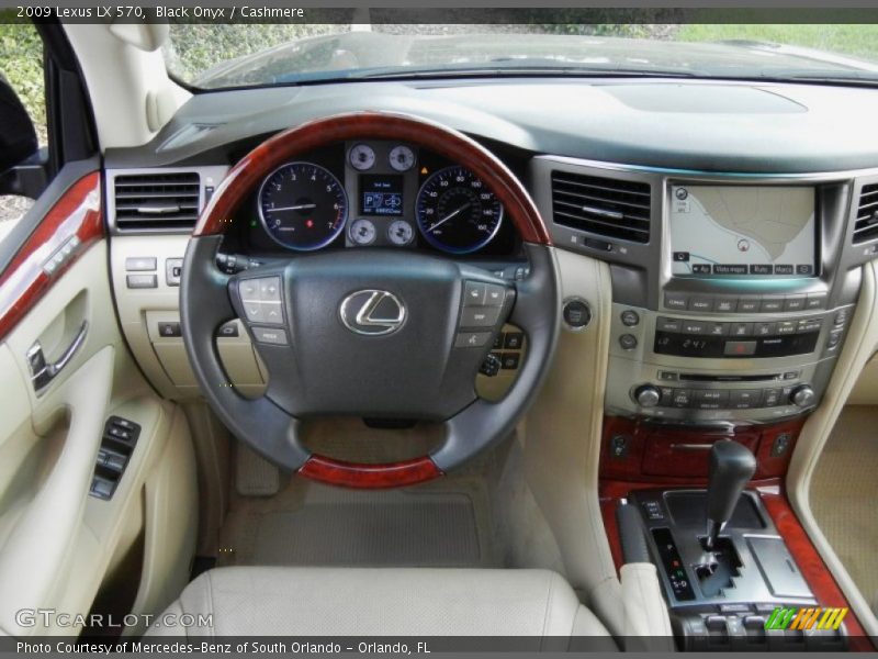Black Onyx / Cashmere 2009 Lexus LX 570