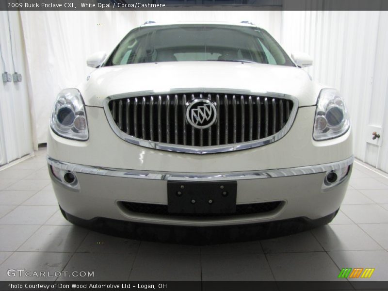 White Opal / Cocoa/Cashmere 2009 Buick Enclave CXL
