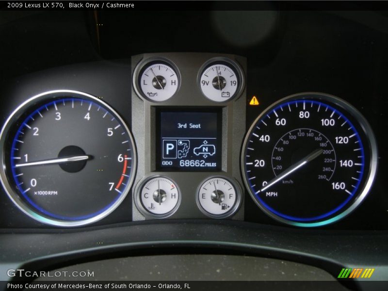 Black Onyx / Cashmere 2009 Lexus LX 570