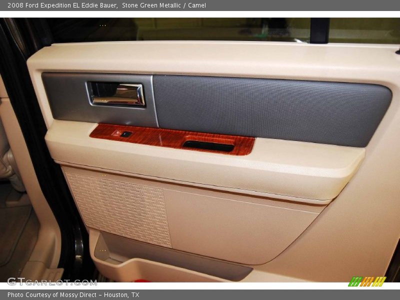 Stone Green Metallic / Camel 2008 Ford Expedition EL Eddie Bauer