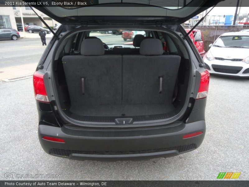 Ebony Black / Black 2011 Kia Sorento LX V6