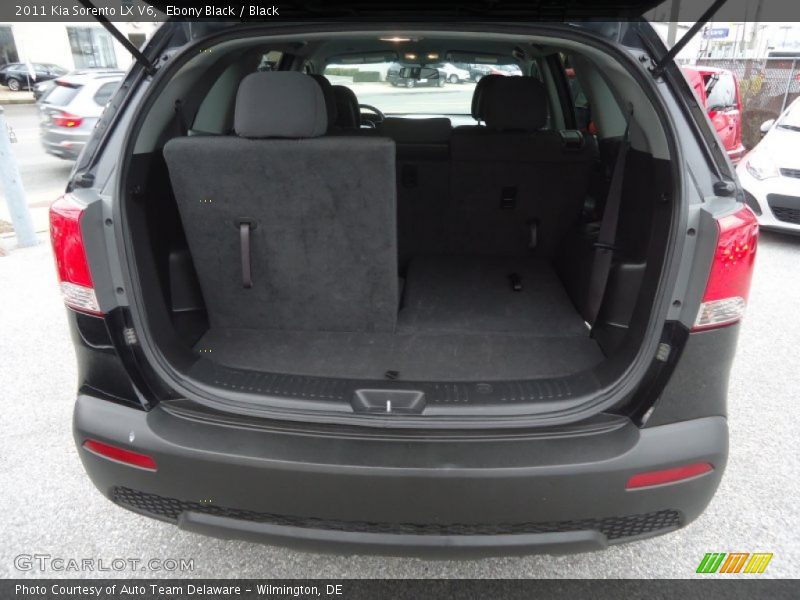 Ebony Black / Black 2011 Kia Sorento LX V6