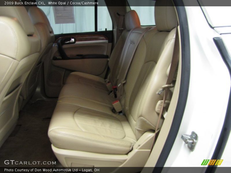 White Opal / Cocoa/Cashmere 2009 Buick Enclave CXL