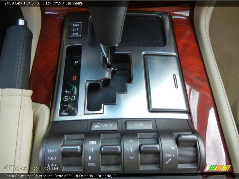 Black Onyx / Cashmere 2009 Lexus LX 570