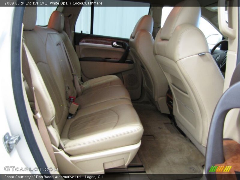 White Opal / Cocoa/Cashmere 2009 Buick Enclave CXL