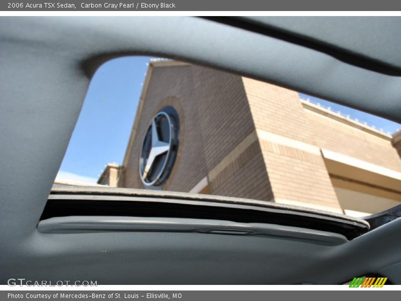 Carbon Gray Pearl / Ebony Black 2006 Acura TSX Sedan