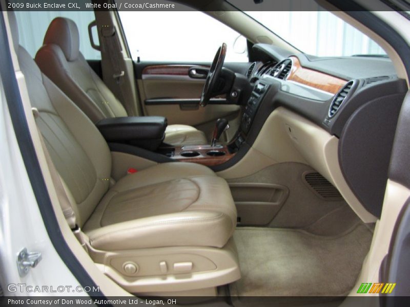 White Opal / Cocoa/Cashmere 2009 Buick Enclave CXL