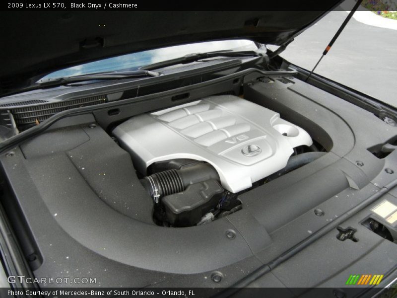 Black Onyx / Cashmere 2009 Lexus LX 570