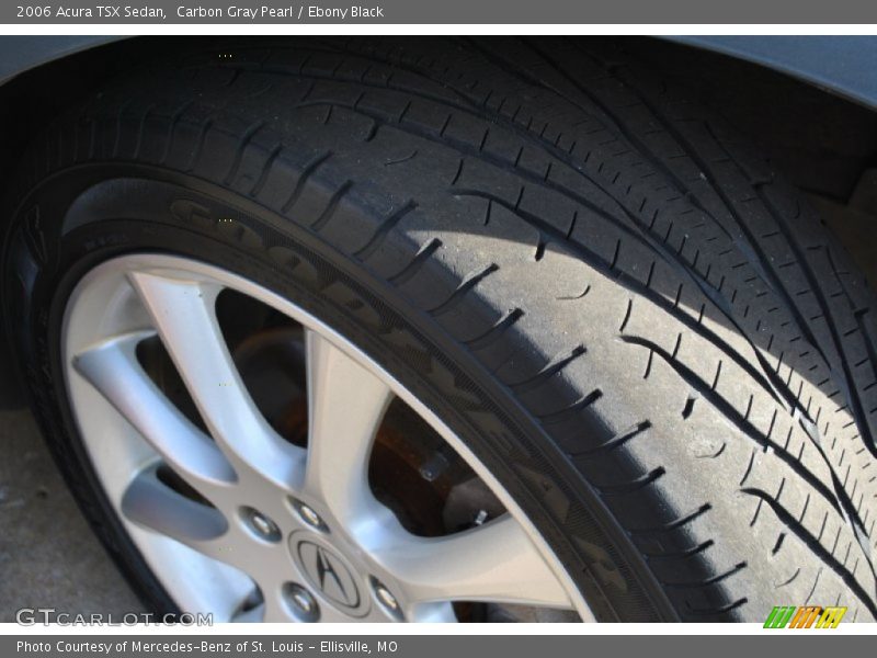 Carbon Gray Pearl / Ebony Black 2006 Acura TSX Sedan