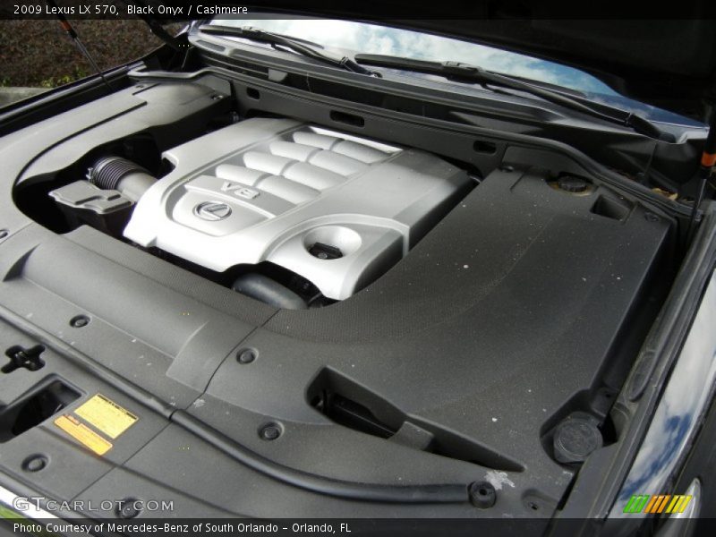 Black Onyx / Cashmere 2009 Lexus LX 570