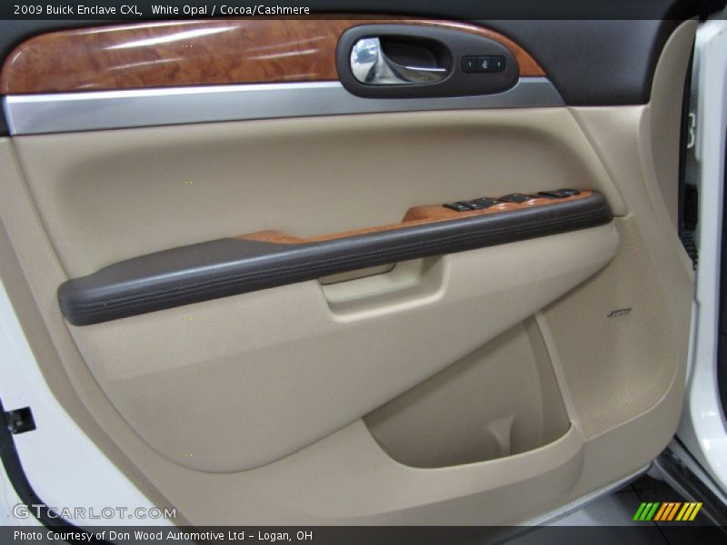 White Opal / Cocoa/Cashmere 2009 Buick Enclave CXL