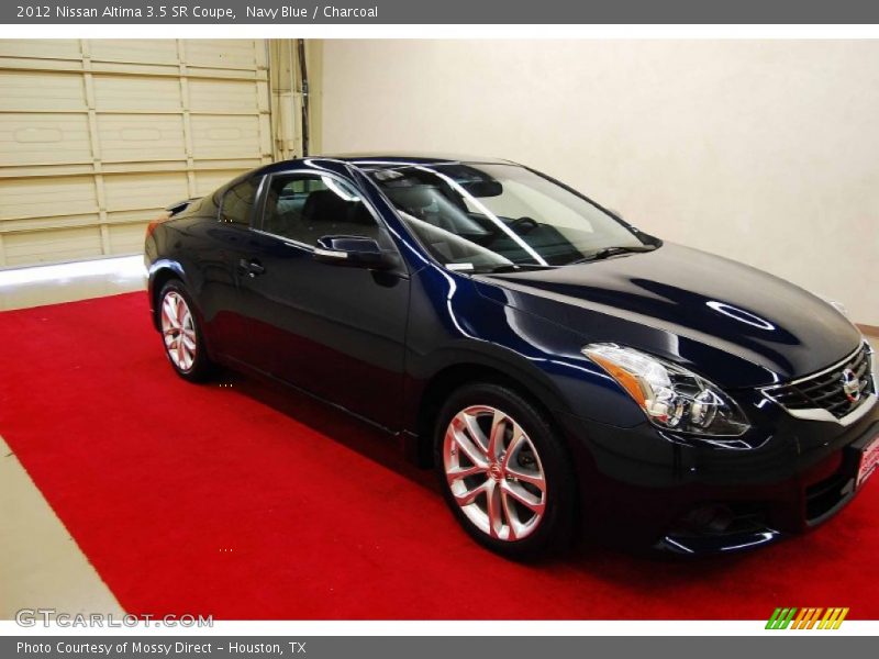 Navy Blue / Charcoal 2012 Nissan Altima 3.5 SR Coupe