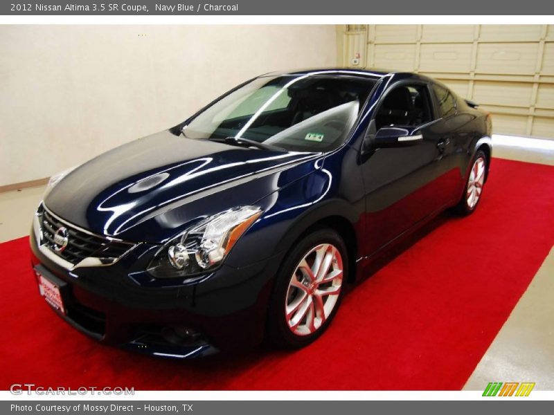 Navy Blue / Charcoal 2012 Nissan Altima 3.5 SR Coupe