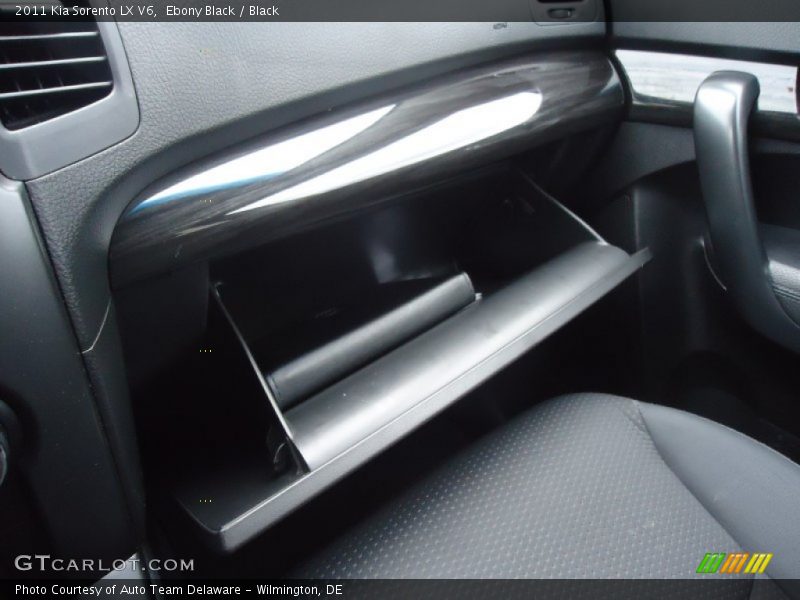 Ebony Black / Black 2011 Kia Sorento LX V6
