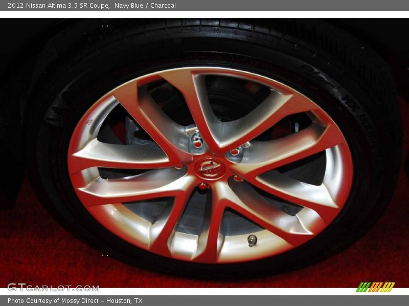 Navy Blue / Charcoal 2012 Nissan Altima 3.5 SR Coupe