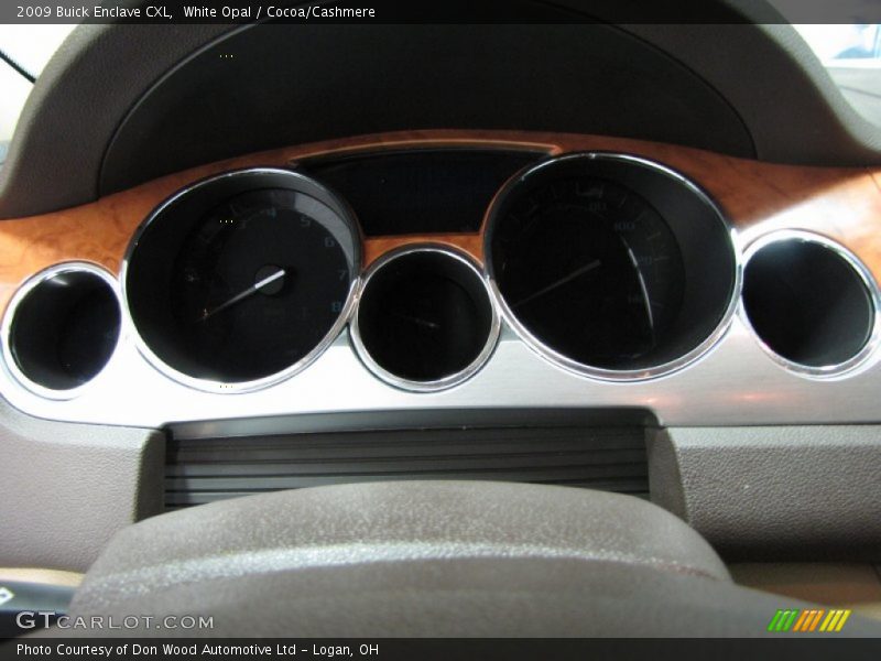White Opal / Cocoa/Cashmere 2009 Buick Enclave CXL