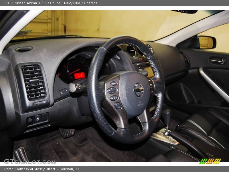 Navy Blue / Charcoal 2012 Nissan Altima 3.5 SR Coupe