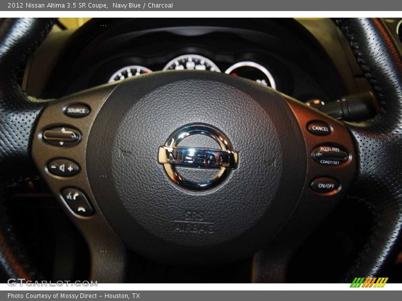 Navy Blue / Charcoal 2012 Nissan Altima 3.5 SR Coupe