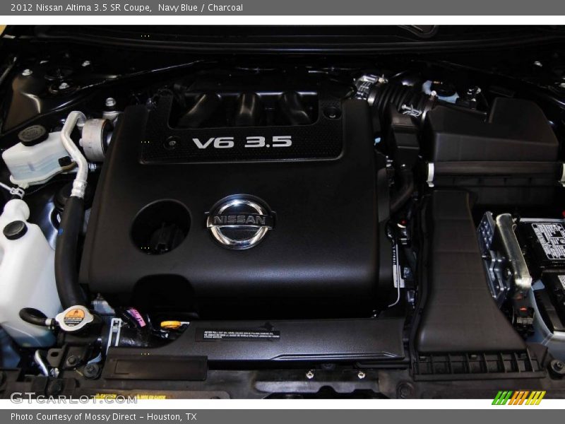 Navy Blue / Charcoal 2012 Nissan Altima 3.5 SR Coupe