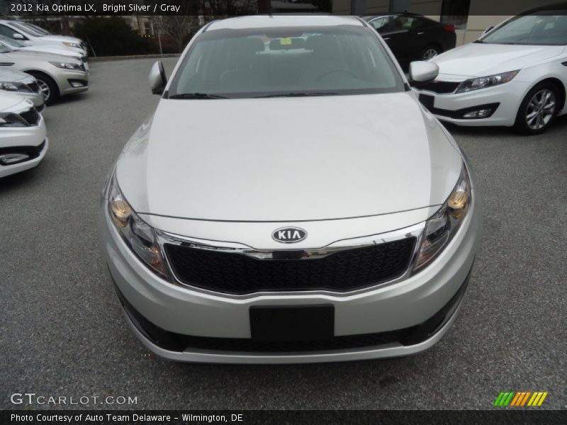 Bright Silver / Gray 2012 Kia Optima LX