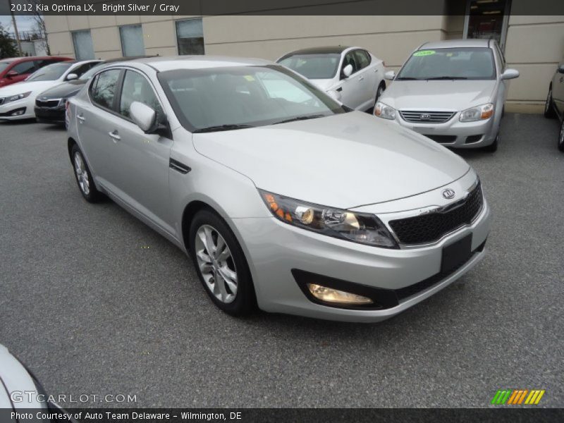 Bright Silver / Gray 2012 Kia Optima LX