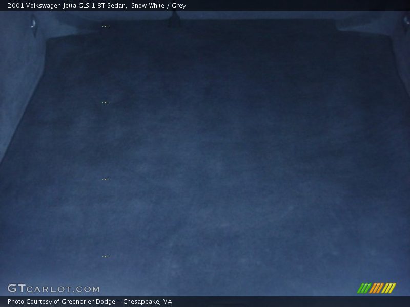 Snow White / Grey 2001 Volkswagen Jetta GLS 1.8T Sedan