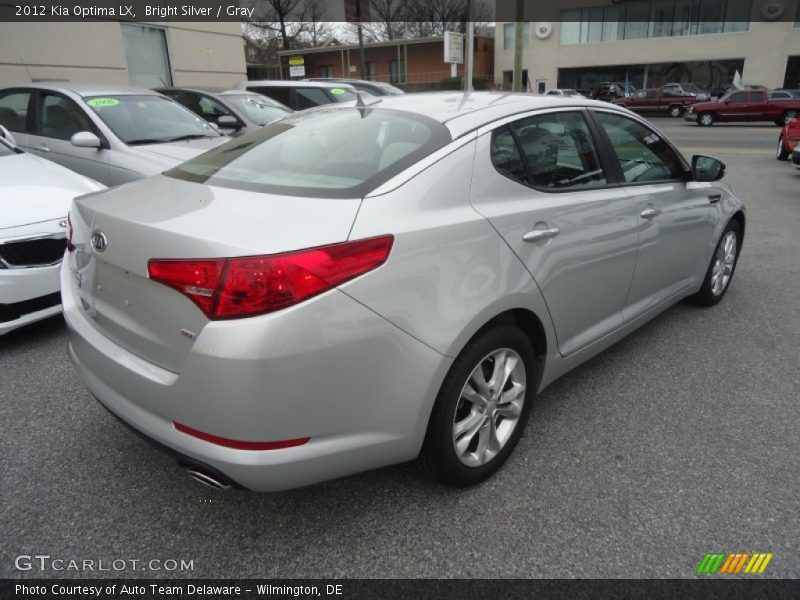 Bright Silver / Gray 2012 Kia Optima LX