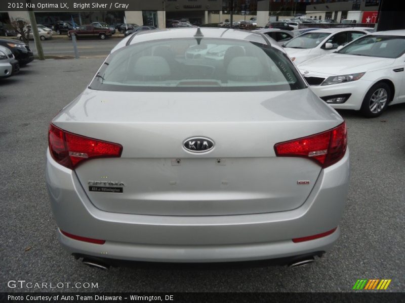 Bright Silver / Gray 2012 Kia Optima LX