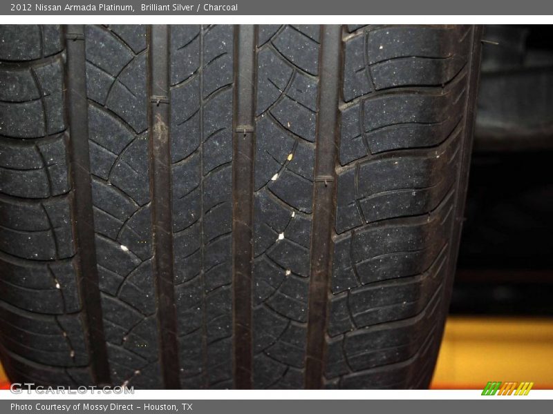 Brilliant Silver / Charcoal 2012 Nissan Armada Platinum