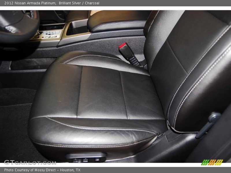 Brilliant Silver / Charcoal 2012 Nissan Armada Platinum