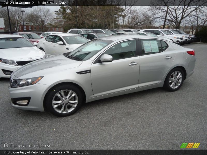 Bright Silver / Gray 2012 Kia Optima LX