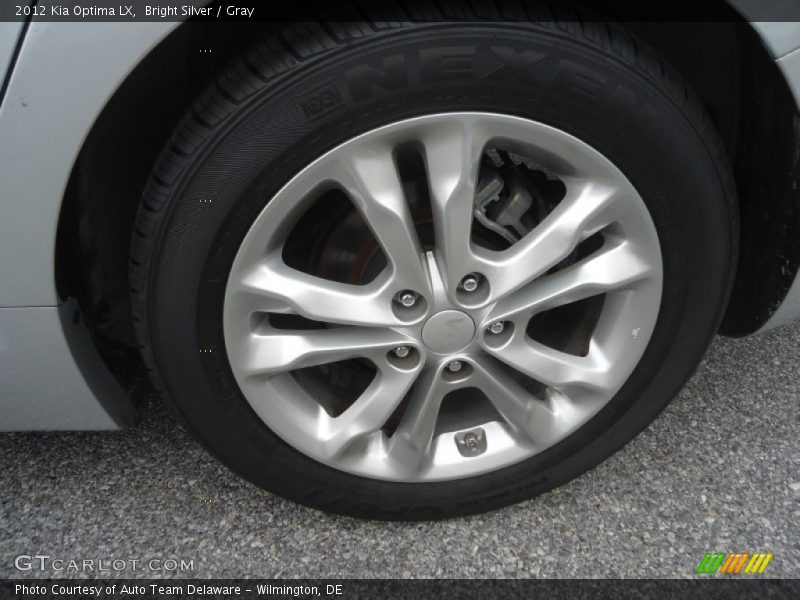 Bright Silver / Gray 2012 Kia Optima LX