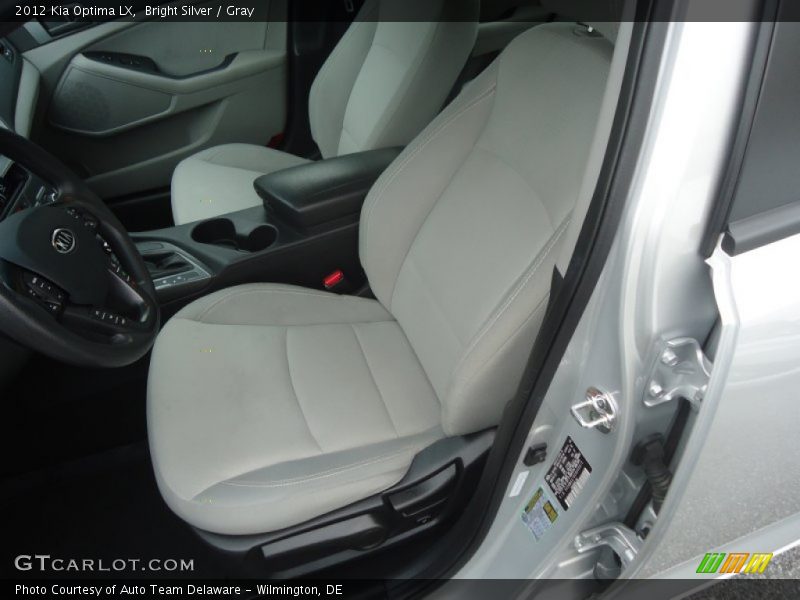 Bright Silver / Gray 2012 Kia Optima LX