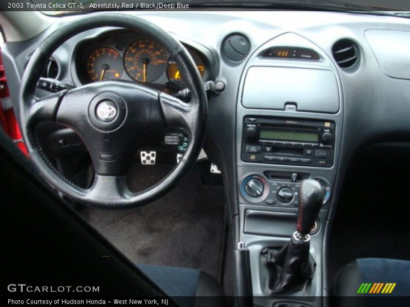 Dashboard of 2003 Celica GT-S